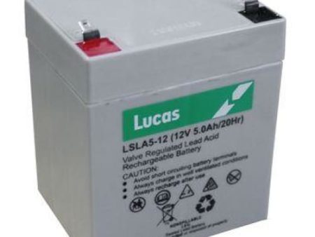 Lucas 12V 5AH AGM Deep Cycle Rechargeable Battery For Sale