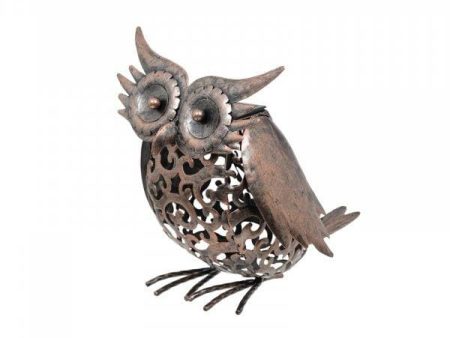 Scroll Owl Solar Garden Light Online Hot Sale