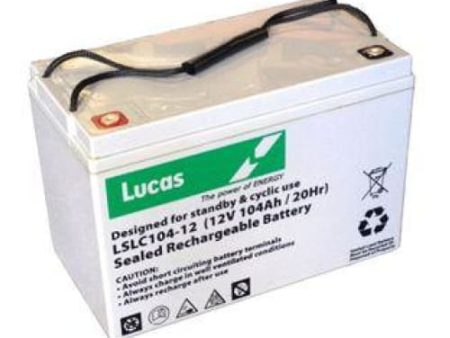 Lucas LSLC104-12 104Ah AGM Mobility & Golf Battery Sale