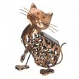 Solar Powered Scroll Cat Garden Light Sale