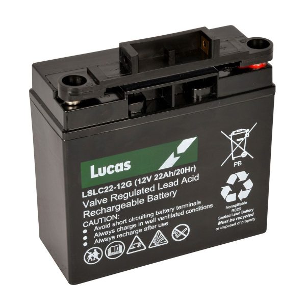 Lucas LSLC-22-12 22Ah AGM Golf battery Online now