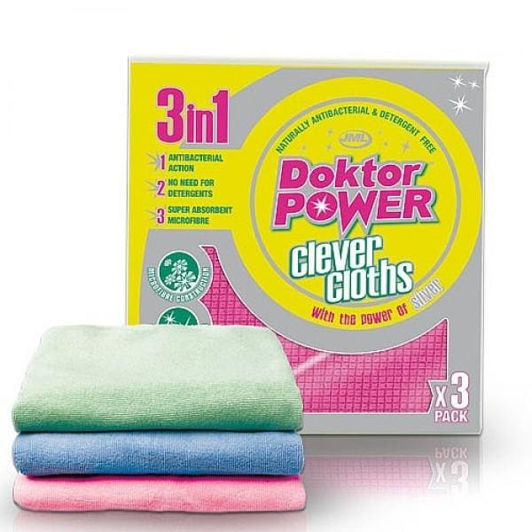 JML Microfibre Cleaning Cloths - 3 Pack Online