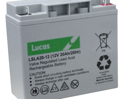 Lucas LSLA20-12 20Ah AGM Battery For Sale