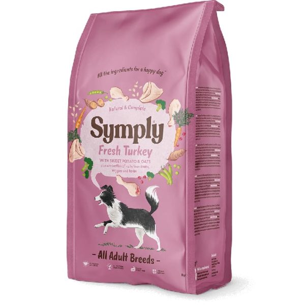 Symply Adult Turkey Dry Dog Food Online now