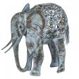 Solar Metal Silhouette Elephant Garden Light Cheap