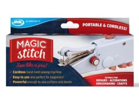 JML Magic Stitch - Hand-held, Portable Sewing Machine Online