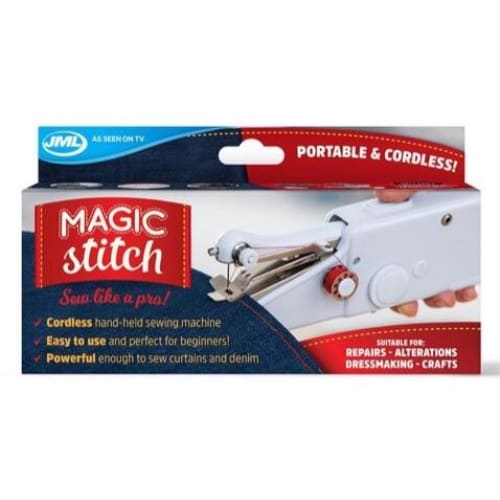 JML Magic Stitch - Hand-held, Portable Sewing Machine Online