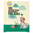 100 Antibacterial Degradable Dog Poo Bags Online