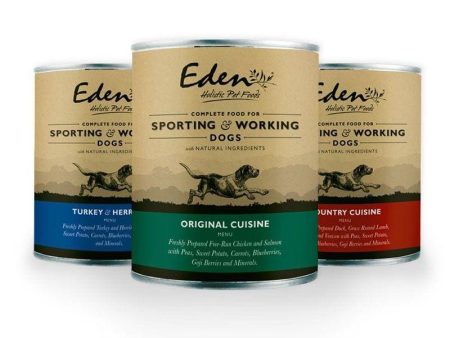 Eden Wet Dog Food for Working & Sporting Dogs Sale