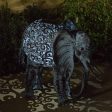 Solar Metal Silhouette Elephant Garden Light Cheap