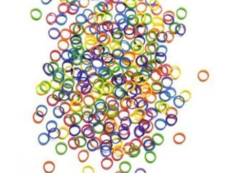 Grooming Bands Multi Color - 100 pack For Sale