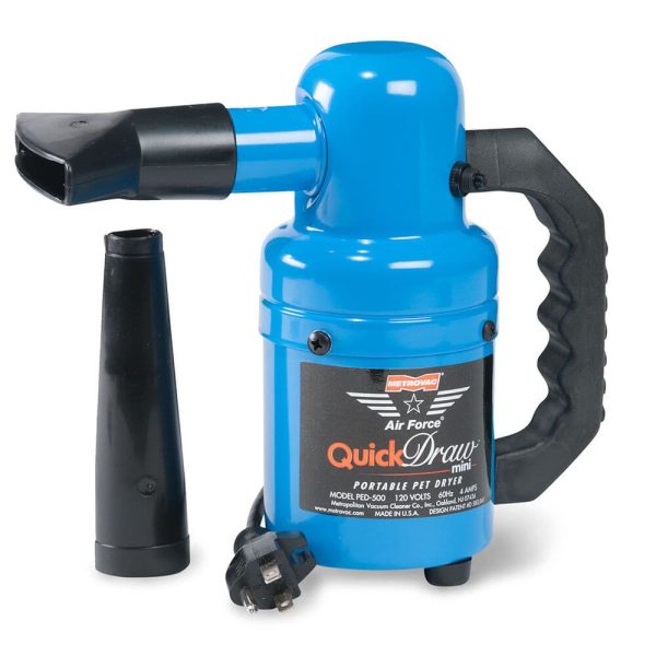 Air Force Quick Draw Mini Portable Pet Dryer PED-500 - Blue Online