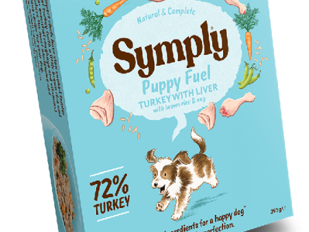 Symply Puppy Fuel 7 x 395g Wet Dog Food Trays Discount