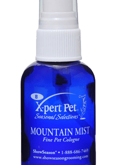 X-Pert Pet Mountain Mist Cologne 2.5 oz Discount