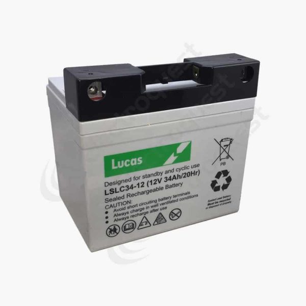 Lucas SLC34 34Ah AGM Golf Battery Hot on Sale