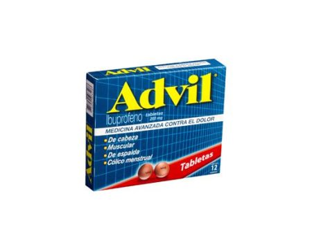 Advil Analgésico C 12 Grageas Discount