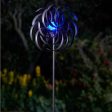 Spiro Wind Spinner with Solar Crackle Globe Sale