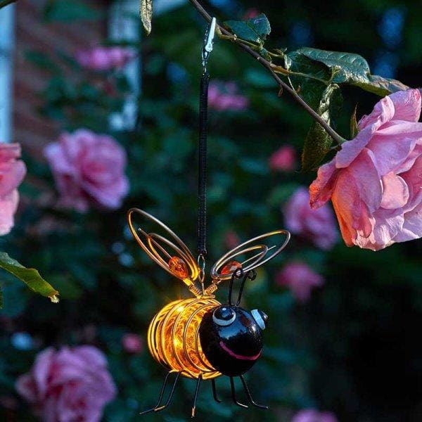 Solar Bouncing Bee Garden Light Online