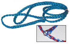 Braided Leads - Pack of 25 Leads - SOLID BLUE ONLY For Sale