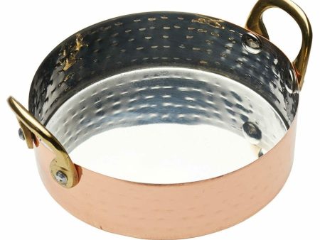 Artesa 12cm Mini Copper Serving Dish with Handles For Sale