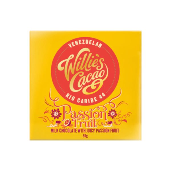 Willies Cacao Passion Fruit Venezuelan Chocolate (50g) Hot on Sale