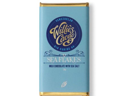 Willies Cacao Sea Flakes Impulse Bar (26g) on Sale