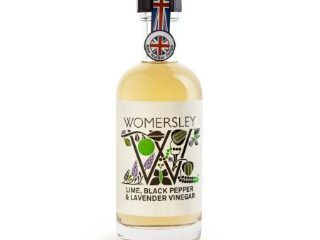 Womersley Lime Black Pepper & Lavender Vinegar (100ml) on Sale