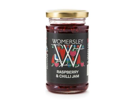 Womersley Raspberry & Chilli Jam (250g) For Sale