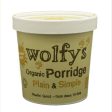 Wolfy s Organic Plain & Simple Porridge Pot (60g) For Sale