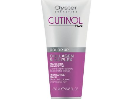 Plaukų kaukė Oyster Cutinol Plus Color Up Protective Mask, atkurianti, skirta dažytiems, pažeistiems plaukams OYMA05250001, 250 ml Fashion