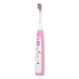 Vaikiškas įkraunamas elektrinis dantų šepetėlis OSOM Oral Care Kids Sonic Toothbrush Pink OSOMORALK7PINK, rožinės spalvos, IPX7 Fashion