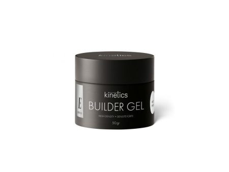 Statybinis gelis nagų priauginimui Kinetics Expert Line Builder Gel Milky White KBGMW50, 50 g, pieno baltos spalvos, ypač tinka natūraliam efektui pasiekti Fashion