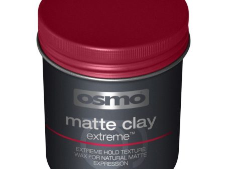 Matinis vaškas-molis plaukams Osmo Matte Clay Extreme OS064003, 100 ml +dovana Previa plaukų priemonė Fashion