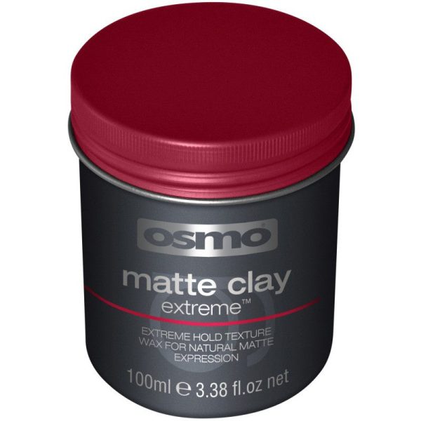 Matinis vaškas-molis plaukams Osmo Matte Clay Extreme OS064003, 100 ml +dovana Previa plaukų priemonė Fashion