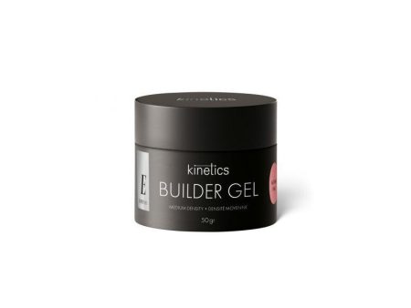 Statybinis gelis nagų priauginimui Kinetics Expert Line Builder Gel Natural Pink KBGNP50, 50 g, natūralus rožinis, puikiai maskuoja natūralių nagų defektus Online Hot Sale