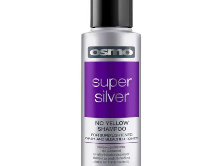 Ypač pilkinantis plaukų šampūnas Osmo Super Silver Shampoo OS064100, 100 ml +dovana Previa plaukų priemonė Online Hot Sale