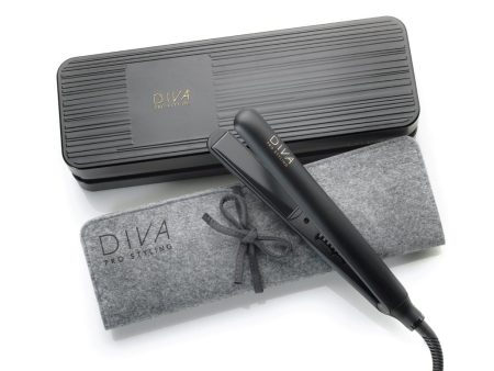 DIVA PRO STYLING Digital Straightener Onyx Plaukų tiesintuvas +dovana staigmena For Sale