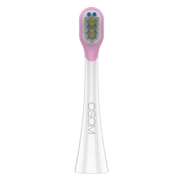 Vaikiškas įkraunamas elektrinis dantų šepetėlis OSOM Oral Care Kids Sonic Toothbrush Pink OSOMORALK7PINK, rožinės spalvos, IPX7 Fashion