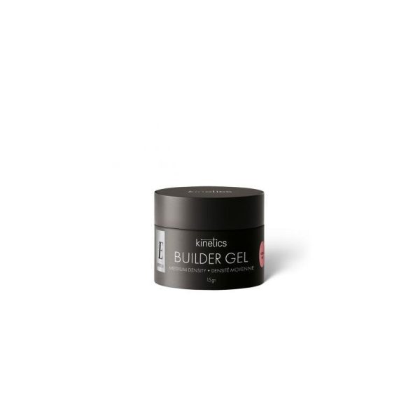 Statybinis gelis nagų priauginimui Kinetics Expert Line Builder Gel Natural Pink KBGNP15, 15 g, natūralus rožinis, puikiai maskuoja natūralių nagų defektus Discount