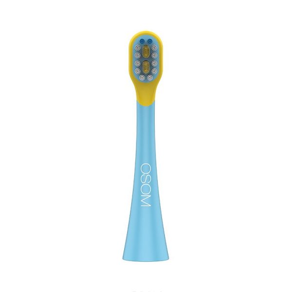 Vaikiškas įkraunamas elektrinis dantų šepetėlis OSOM Oral Care Kids Sonic Toothbrush Blue OSOMORALK6XBLUE, mėlynos spalvos, IPX7 Hot on Sale