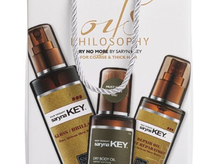 Plaukų ir kūno priežiūros priemonių rinkinys Saryna KEY Soft Philosophy Dry No More Set, skirtas pažeistiems plaukams ir sausai kūno odai, DR3OPHI +dovana Discount