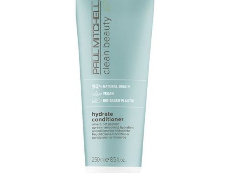 Kondicionierius plaukams Paul Mitchell Clean Beauty Hydrate Conditioner PAUL121122, drėkinantis plaukus, 250 ml +dovana Previa plaukų priemonė For Sale