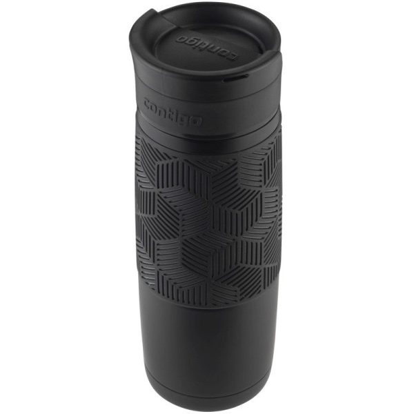 Kelioninis termo puodelis Contigo Metra Travel Mug Matte Black 2095401, 470 ml Online Sale