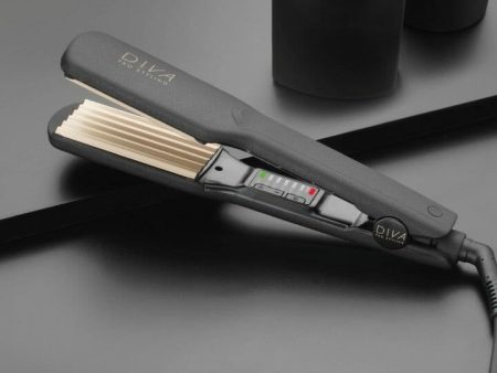 DIVA PRO STYLING Digital Crimper Skaitmeninės plaukų gofravimo žnyplės +dovana staigmena Online Sale