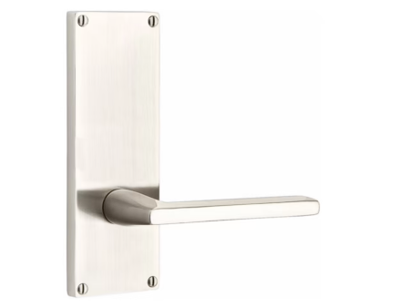 Emtek 8211.CCUS3NL.KNKUS15 SELECT Privacy , Sideplate Locksets Modern Non-Keyed 7  , Conical Stem , Knurled Knob Online Hot Sale